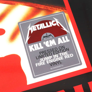 Metallica: Kill 'Em All (Import, Colored Vinyl) Vinyl LP