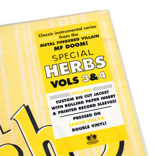 MF Doom: Special Herbs Volumes 3&4 (Colored Vinyl) Vinyl 2LP 