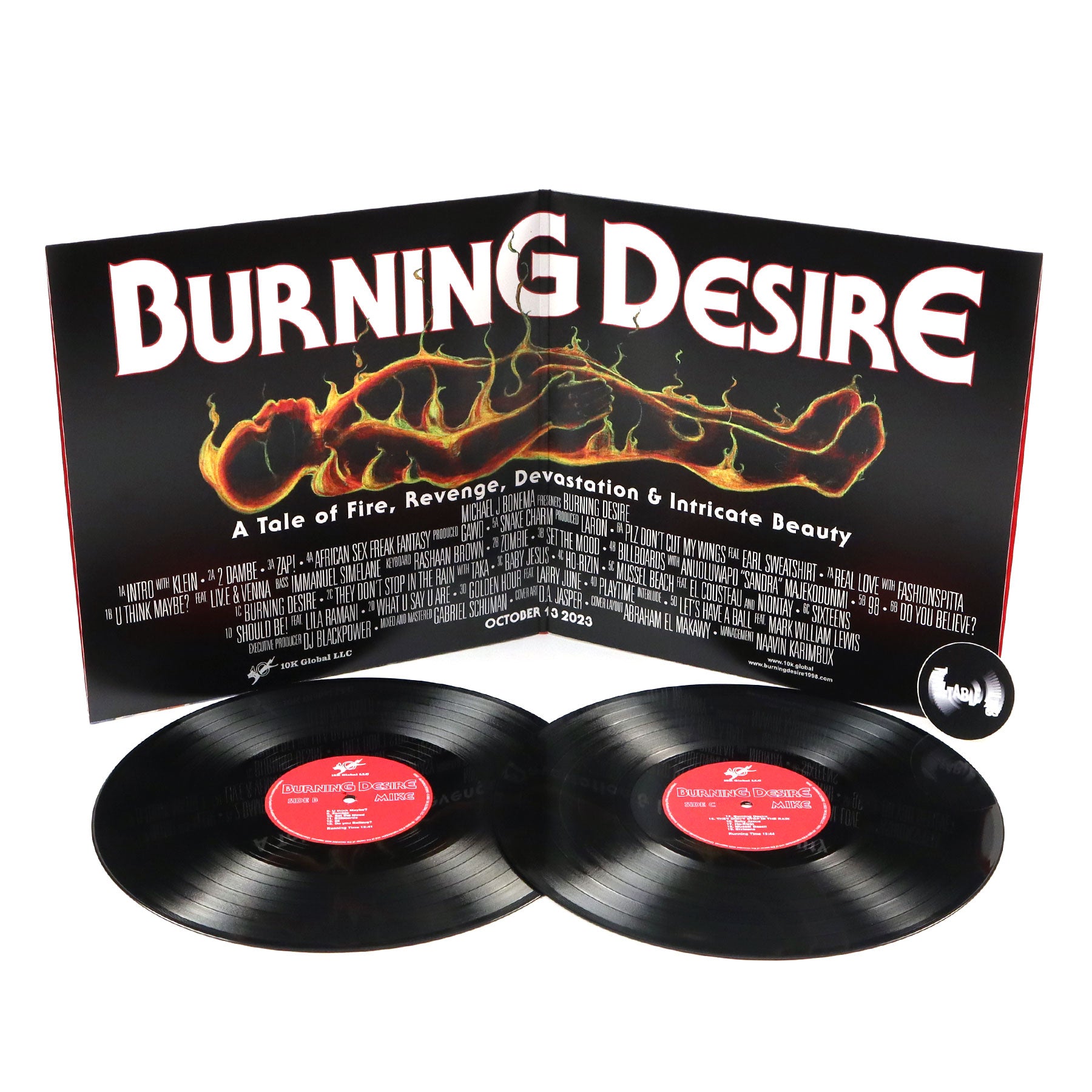 MIKE: Burning Desire Vinyl 2LP – TurntableLab.com