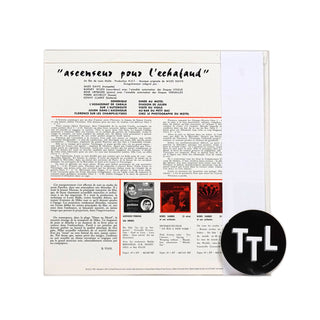 Miles Davis: Ascenseur Pour L'Echafaud (180g, Import) Vinyl 10"