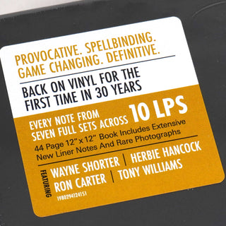 Miles Davis: The Complete Plugged Nickel Live 1965 10LP Boxset 