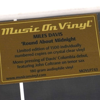 Miles Davis: Round About Midnight (180g, Colored Vinyl) Vinyl LP