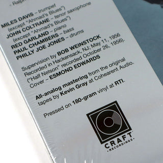 Miles Davis Quintet: Workin' With The Miles Davis Quintet (Original Jazz Classics Series) Vinyl LP