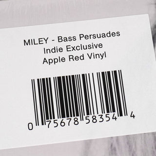 Miley: Bass Persuades (Indie Exclusive Colored Vinyl) Vinyl LP
