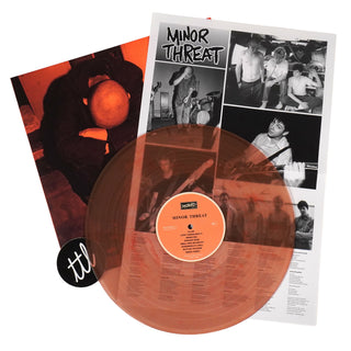 Minor Threat: Minor Threat (First Two 7", Red Colored Vinyl) Vinyl LP