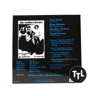 The Modern Lovers: The Modern Lovers (180g, Blue Colored Vinyl) Vinyl LP 
