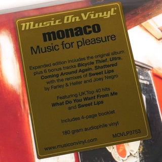 Monaco: Music For Pleasure (New Order, 180g) Vinyl 2LP