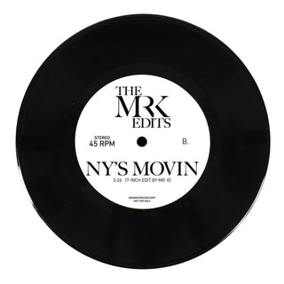 Mr. K: Hey Roots / New York's Movin' Vinyl 7"
