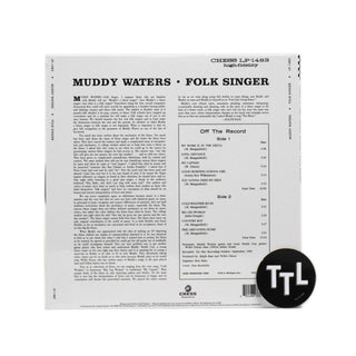 Muddy Waters: Folk Singer (Acoustic Sounds 180g) Vinyl LP