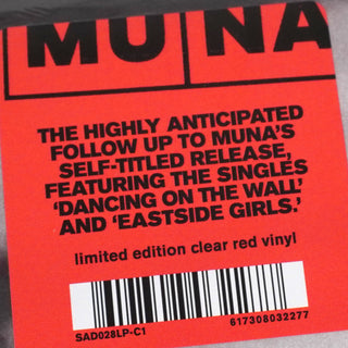 Muna: Dancing On The Wall (Colored Vinyl) Vinyl LP