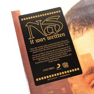 Nas: It Was Written Vinyl 2LP