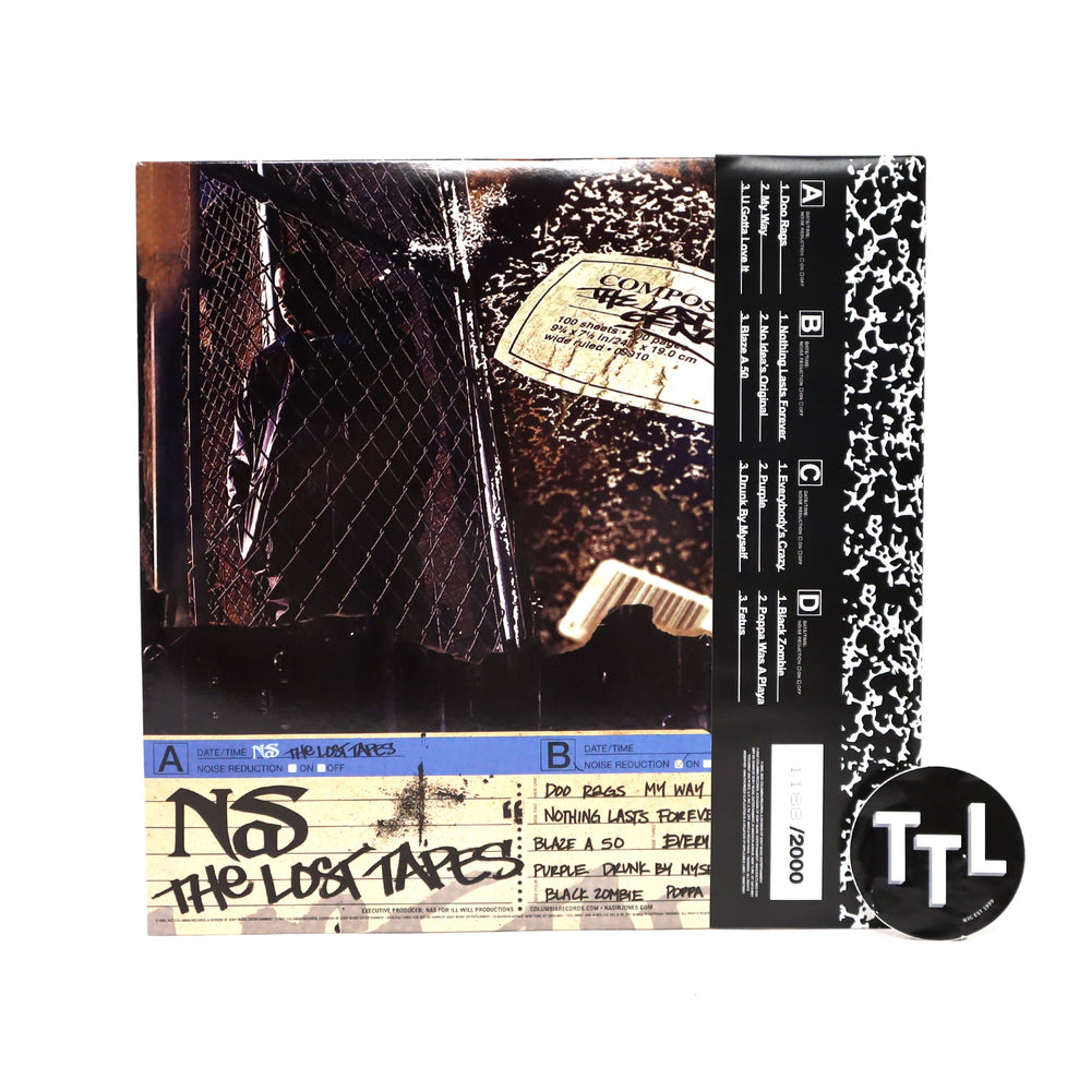 Nas: The Lost Tapes (Colored Vinyl) Vinyl 2LP