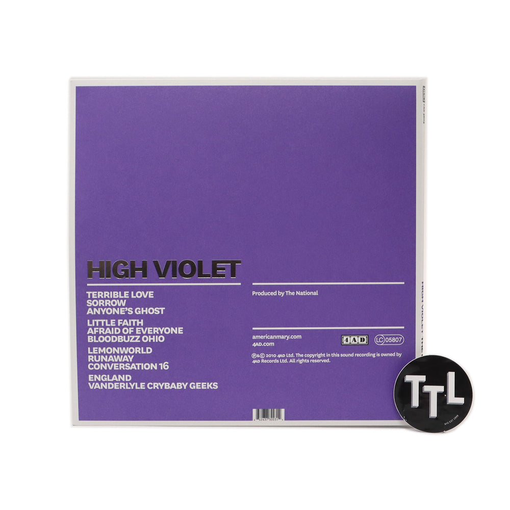 The National: High Violet (180g) Vinyl 2LP