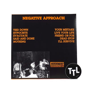 Negative Approach: Tied Down (180g, Orange Colored Vinyl) Vinyl LP