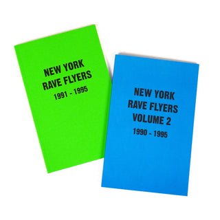 Colpa Press: Rave Flyer Zine Pack (NY)