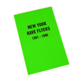 Colpa Press: Rave Flyer Zine Pack (NY)