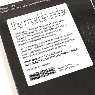 Nico: The Marble Index Vinyl LP 