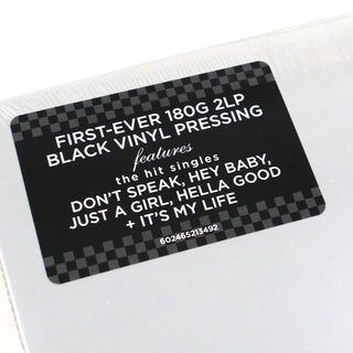 No Doubt: The Singles 1992-2003 (180g) Vinyl 2LP