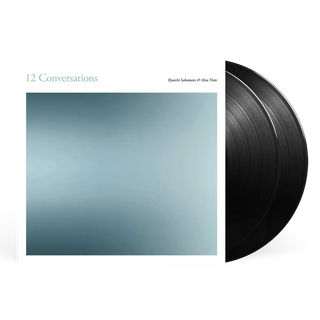 Ryuichi Sakamoto & Alva Noto: 12 Conversations Vinyl 2LP - front detail