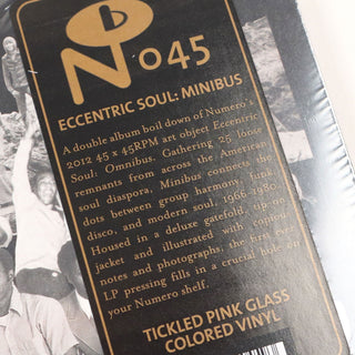 Numero Group: Eccentric Soul - Minibus (Colored Vinyl) Vinyl 2LP