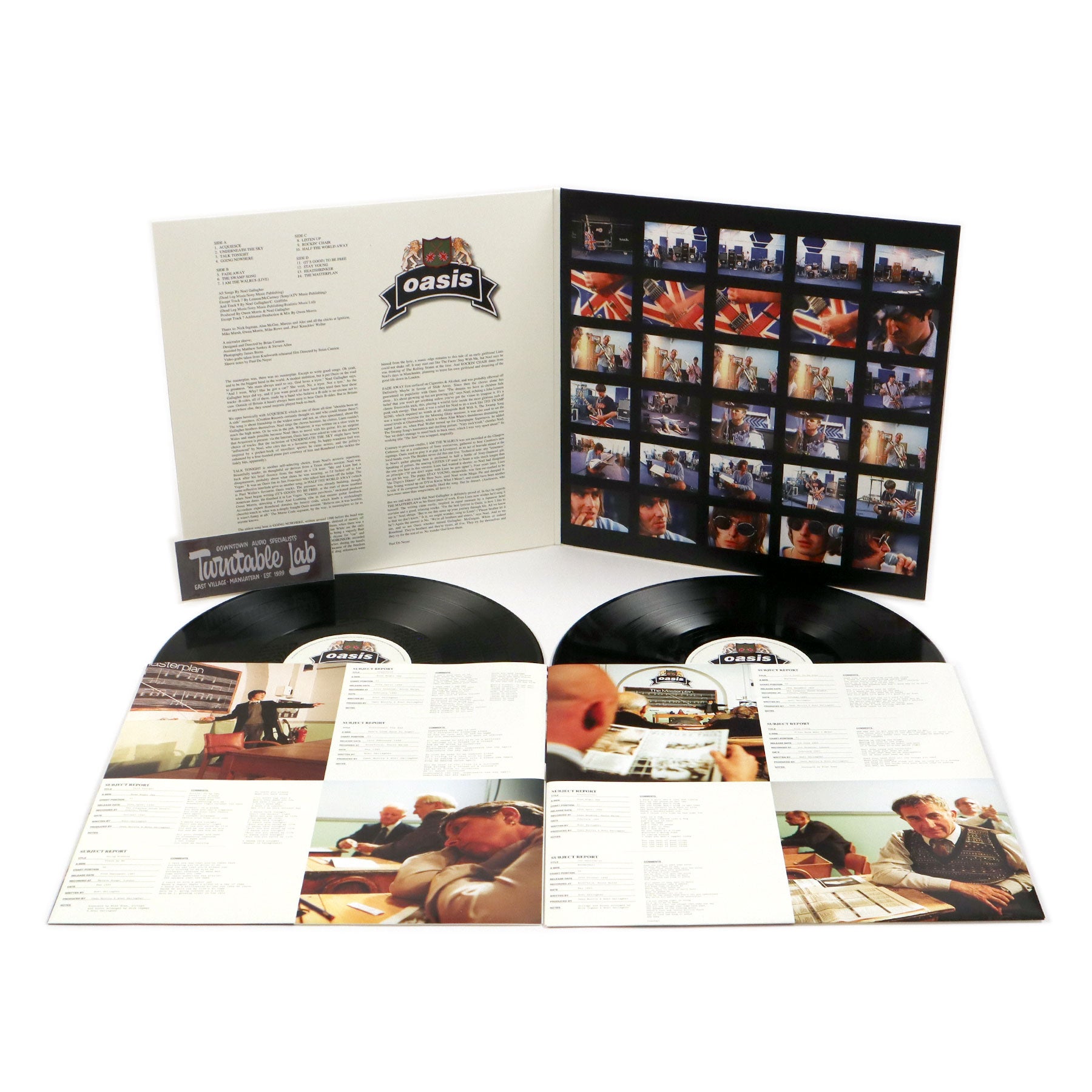 Oasis: The Masterplan Vinyl 2LP – TurntableLab.com