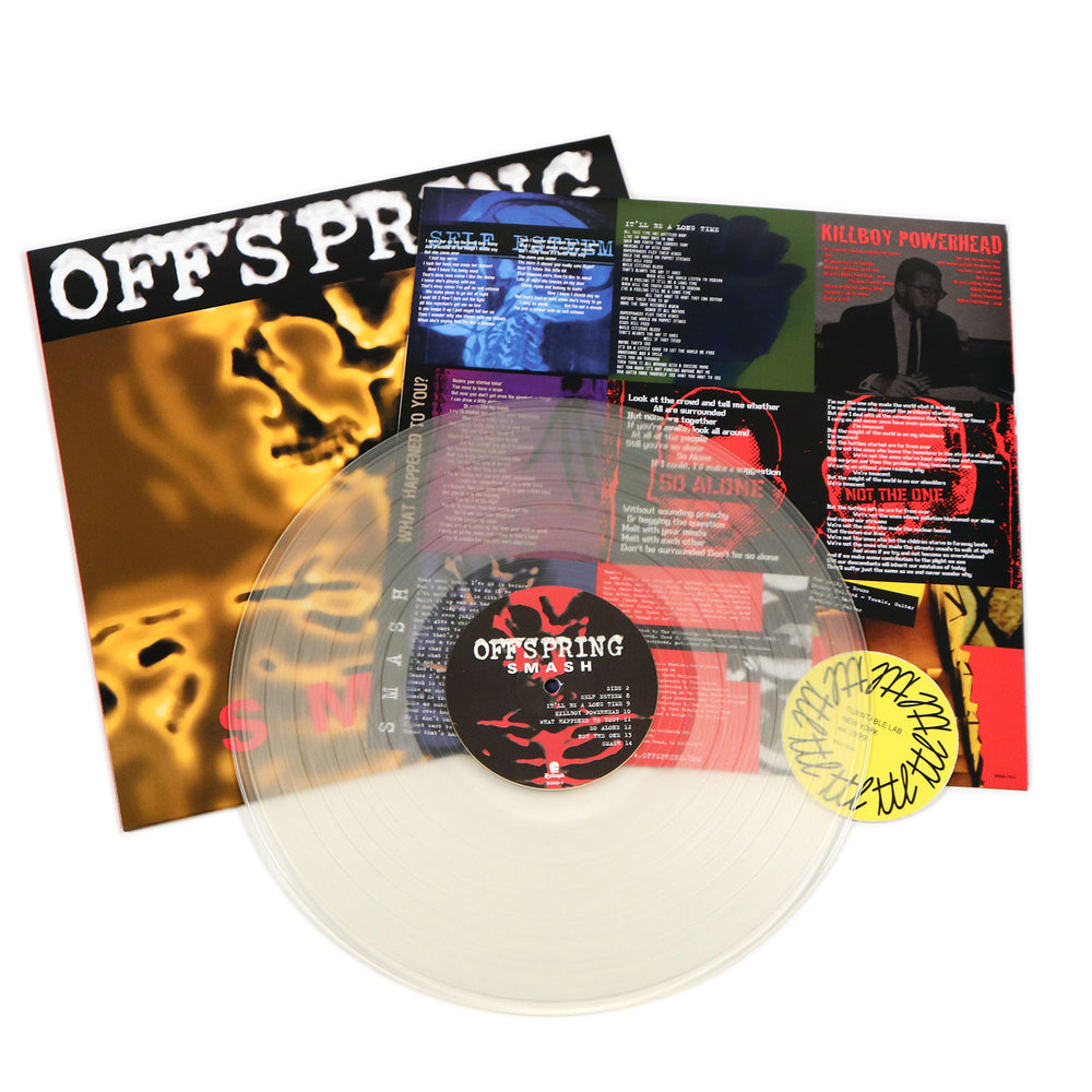 The Offspring: Smash (Indie Exclusive Colored Vinyl) Vinyl LP ...