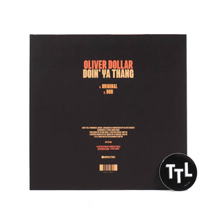Oliver Dollar: Doin’ Ya Thang (Import) Vinyl 12"