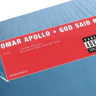 Omar Apollo: God Said No (Indie Exclusive Colored Vinyl) Vinyl LP