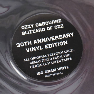 Ozzy Osbourne: Blizzard Of Ozz (180g) Vinyl LP