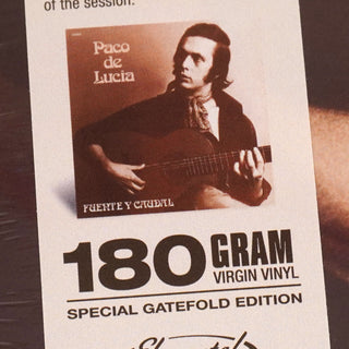 Paco De Lucia: Fuente Y Caudal Vinyl LP