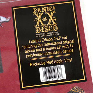 Panic! At The Disco: A Fever You Can't Sweat Out - Deluxe Edition (Colored Vinyl) Vinyl 2LP - PRE-ORDER