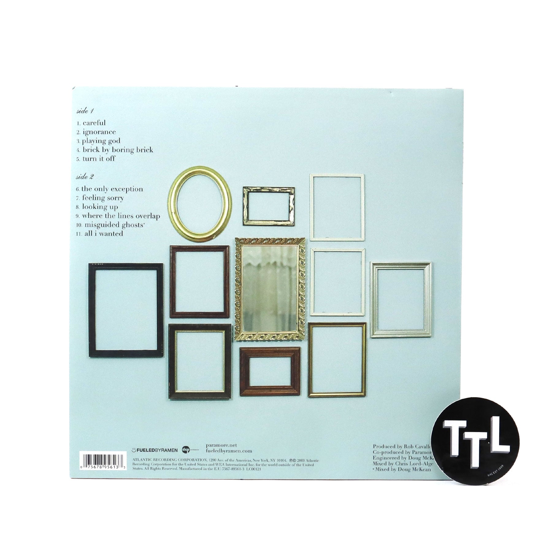 Paramore: Brand New Eyes Vinyl LP – TurntableLab.com