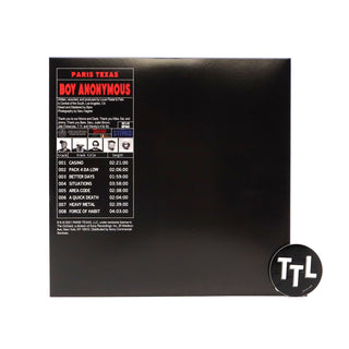 Paris, Texas: Boy Anonymous Vinyl LP