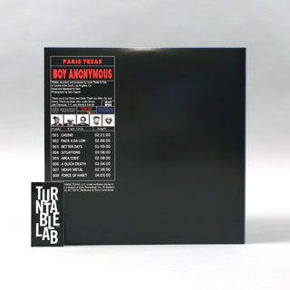 Paris Texas: Boy Anonymous (Colored Vinyl) Vinyl LP - Turntable Lab Exclusive