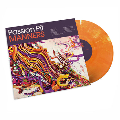 Passion Pit: Manners - 15th Anniversary Edition (Indie Exclusive Orange Colored Vinyl) Vinyl LP