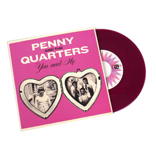 Penny & The Quarters: You And Me (Purple Colored Vinyl) Vinyl 7"