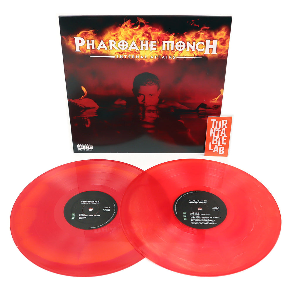 Pharoahe Monch: Internal Affairs (Fire Swirl Colored Vinyl) Vinyl 2LP