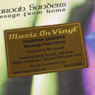 Pharoah Sanders: Message From Home (180g, Import) Vinyl LP -