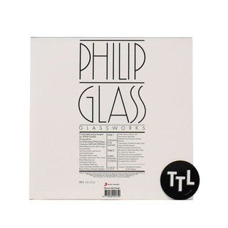 Philip Glass: Glassworks (180g, Blue Colored Vinyl) Vinyl LP - 