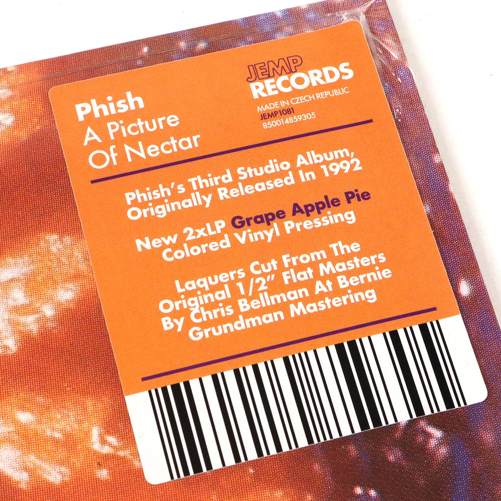 Phish A Picture Of Nectar (Grape Apple Pie Colored Vinyl) Vinyl 2LP