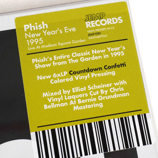 Phish: New Year's Eve 1995, Live At MSG (Colored Vinyl) Vinyl 6LP Boxset