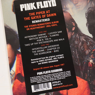 Pink Floyd: The Piper At The Gates Of Dawn (180g, Stereo) Vinyl LP