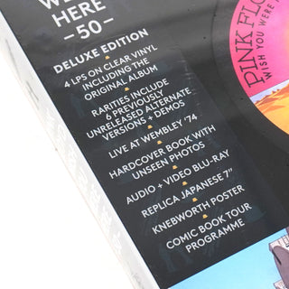 Pink Floyd: Wish You Were Here - 50th Anniversary Deluxe Edition (Colored Vinyl) Vinyl+CD Boxset