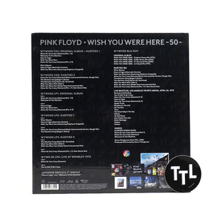 Pink Floyd: Wish You Were Here - 50th Anniversary Deluxe Edition (Colored Vinyl) Vinyl+CD Boxset