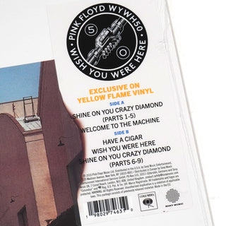 Pink Floyd: Wish You Were Here (UK Import, Colored Vinyl) Vinyl LP