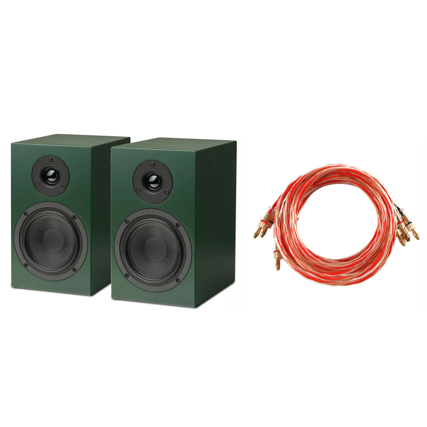 Pro-Ject: Speaker Box S2 Passive Speakers Satin Green