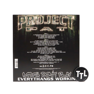 Project Pat: Mista Don't Play - Everythangs Workin (Colored Vinyl) Vinyl 2LP