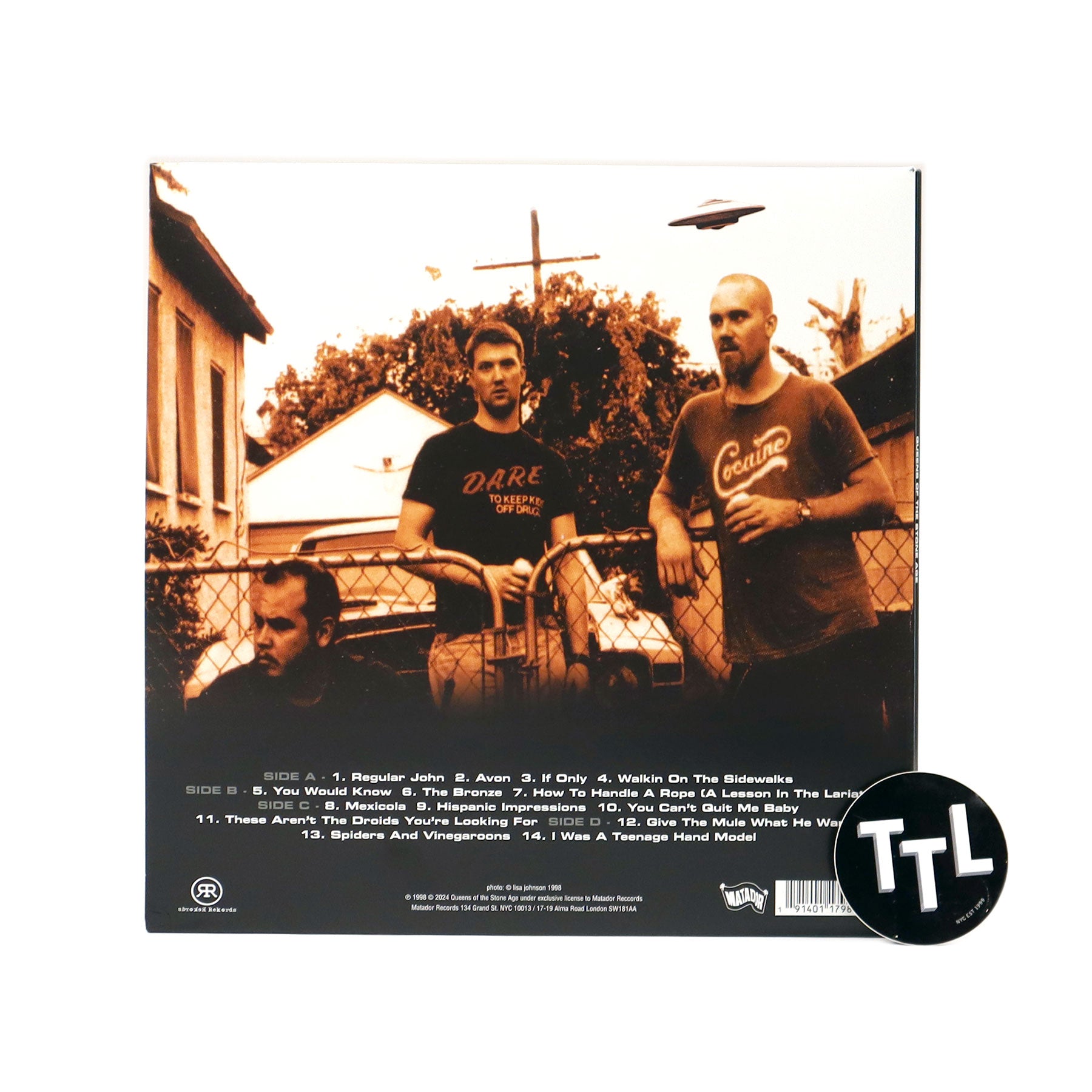 Queens Of The Stone Age – Self-Titled Debut Album [2024 Vinyl LP], Matador Records, 180g?