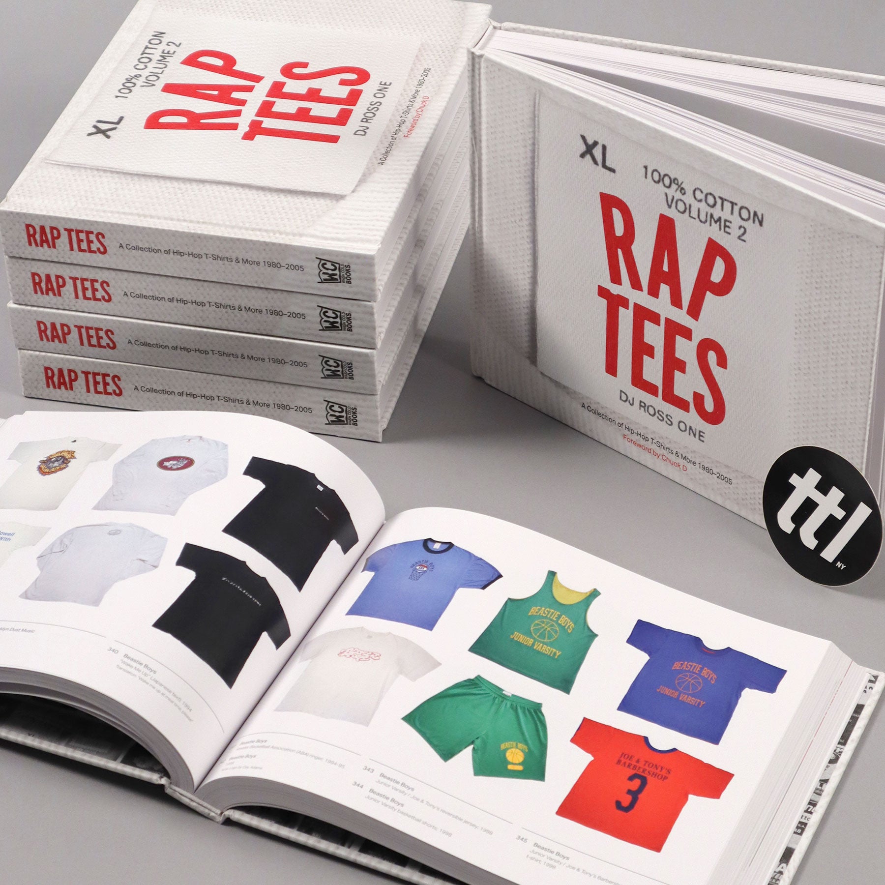 Rap Tees Hip-Hop DJ ROSS ONE 2冊セット DJ Ross One: Rap Tees Vol. 2 - Hip-Hop T-Shirts & More 1980