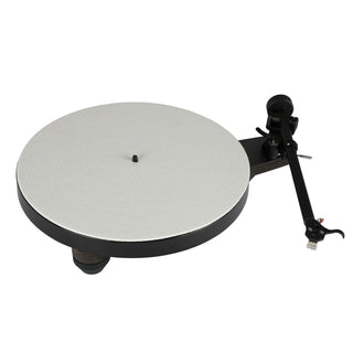 Rega: Replay Turntable w/ Platter + custom white record mat